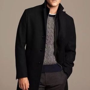 Banana Republic men’s wool dress coat